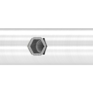 Guida per porta scorrevole d 25 mm con 3 fori (IN109-569)