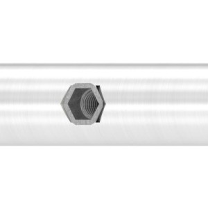 Guida per porta scorrevole d 25 mm con 3 fori (IN109-565)