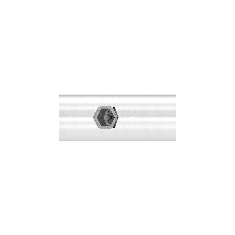 Guida porta scorrevole Ø25 AISI 304 satinata 2600 mm