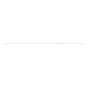 Guida per porta scorrevole d 25 mm con 4 fori (IN109-579)