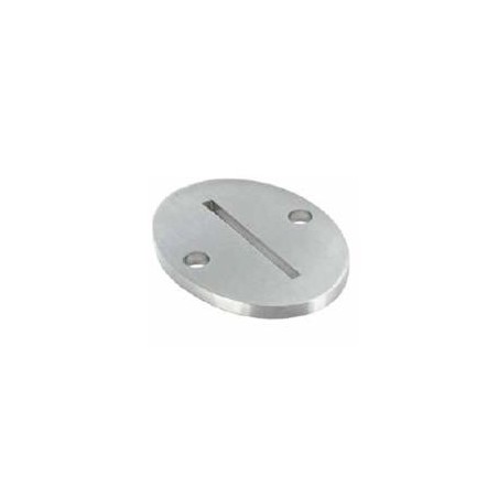 Piastra di ancoraggio laterale ovale aisi 304