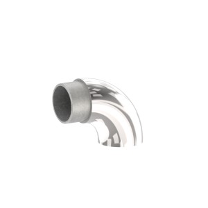 Raccordo per tubo terminale curvo 90° AISI316 Ø42,4mm