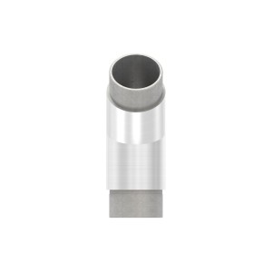 Raccordo a 135° per tubo Ø42,4 mm AISI 304 satinato