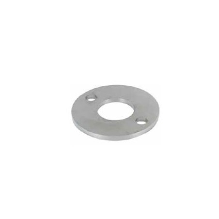Piastra di ancoraggio tagliata a laser grezza per tubo d. 33,7x2mm aisi 316