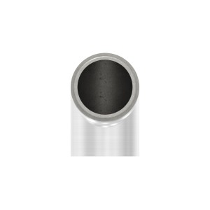 Raccordo terminale 90° per tubo 33,7x2 mm AISI 304
