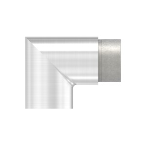 Raccordo terminale 90° per tubo 33,7x2 mm AISI 304