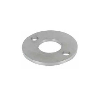 Piastra di ancoraggio tagliata a laser grezza per tubo d. 48,3x2mm aisi 316