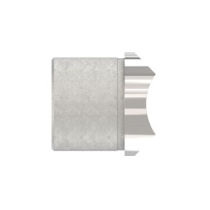 Raccordo montante/corrimano Ø42,4 mm AISI 316 lucido