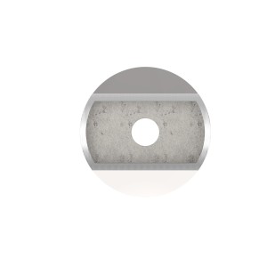 Raccordo montante/corrimano Ø42,4 mm AISI 316 lucido