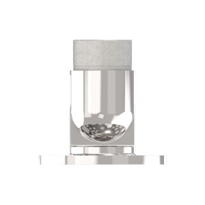 Raccordo per tubo 42,4x2 mm snodabile AISI 316 lucido