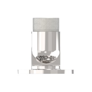 Raccordo per tubo 42,4x2 mm snodabile AISI 316 lucido