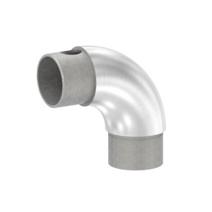 Raccordo tubo curva snodabile 90° Ø42,4 AISI 304 sat.