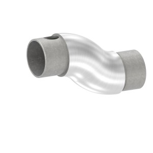 Raccordo tubo curva snodabile 90° Ø42,4 AISI 304 sat.