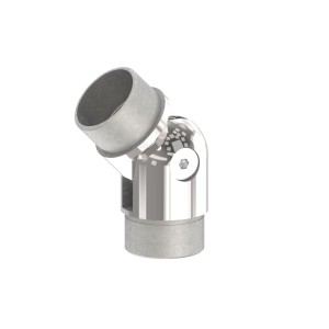 Raccordo per tubo snodato Ø42,4x2 mm AISI 316 lucido