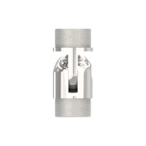 Raccordo per tubo snodato Ø42,4x2 mm AISI 316 lucido