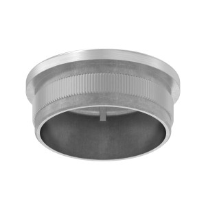 Terminale bombato tubo 42,4x3 mm AISI 304 satinato