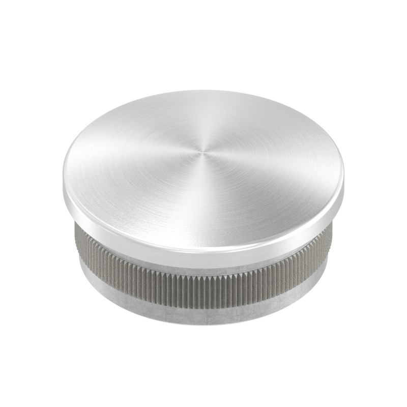 Terminale bombato per tubo 48,3x2 mm in AISI 316