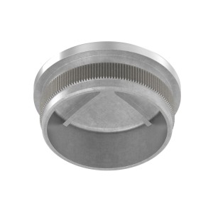 Terminale bombato per tubo 48,3x2 mm in AISI 316