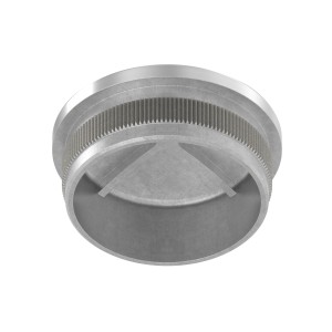 Terminale bombato per tubo 48,3x2 mm in AISI 316