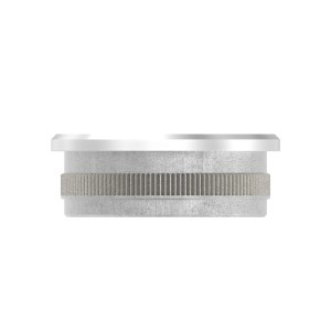 Terminale piatto per tubo Ø33,7x2 mm AISI 316 satinato