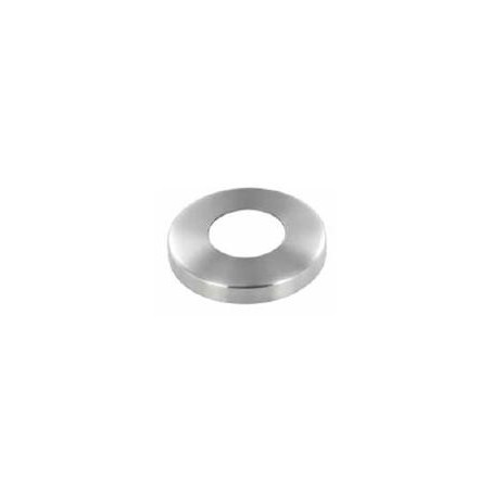 Piastra di copertura per tubo d. 33,7mm aisi 304