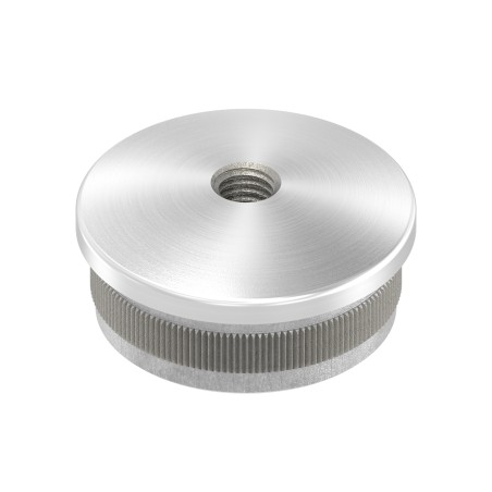 Terminale bombato tubo 42,4 mm AISI 304 satinato