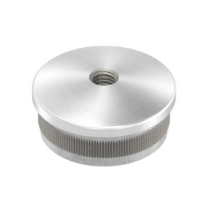 Terminale bombato tubo 42,4 mm AISI 304 satinato
