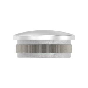 Terminale bombato tubo 42,4 mm AISI 304 satinato