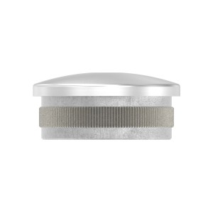 Terminale bombato tubo 42,4 mm AISI 304 satinato