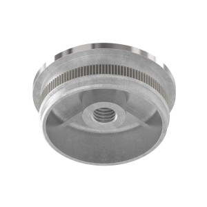 Terminale piatto per tubo Ø42,4 mm AISI 316 lucido