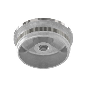 Terminale piatto per tubo Ø42,4 mm AISI 316 lucido