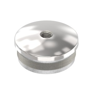 Terminale bombato per tubo 42,4x2 mm AISI 316 lucido