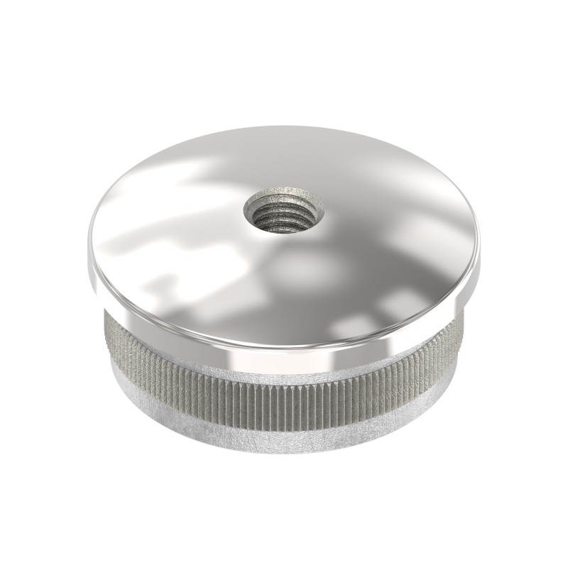 Terminale bombato per tubo 42,4x2 mm AISI 316 lucido