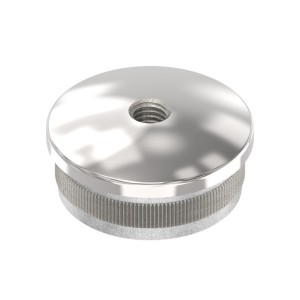 Terminale bombato per tubo 42,4x2 mm AISI 316 lucido