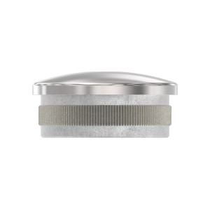 Terminale bombato per tubo 42,4x2 mm AISI 316 lucido