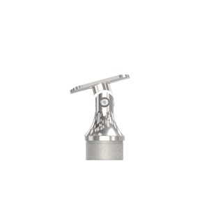 Sostegno corrimano snodabile AISI 316 per tubo 42,4mm