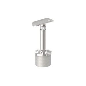 Sostegno corrimano con perno snodabile AISI 316 lucido