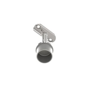 Sostegno corrimano con perno snodabile AISI 316 lucido