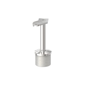 Sostegno per corrimano 135° AISI 316 per tubo Ø42,4mm