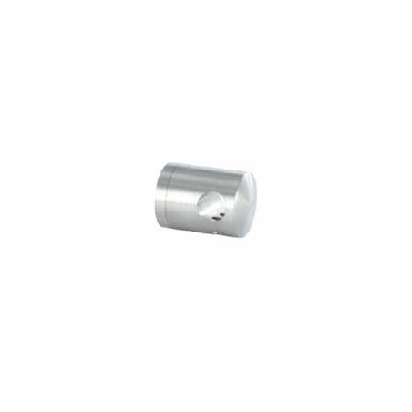 Supporto per tondino d. 12,2mm attacco diritto aisi 304