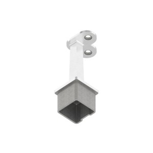 Sostegno per corrimano 40x40 AISI 316 satinato