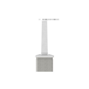 Sostegno per corrimano 40x40 AISI 316 satinato