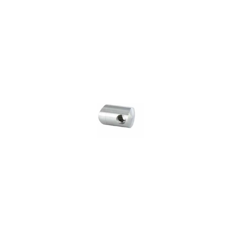 Supporto per tondino d. 12,2mm per tubo 33,7mm aisi 304