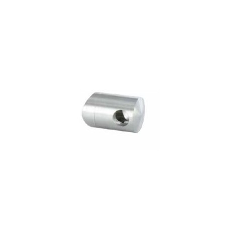 Supporto per tondino d. 12,2mm per tubo 33,7mm aisi 304