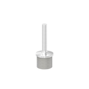Sostegno corrimano da saldare AISI 304 per tubo 42,4mm