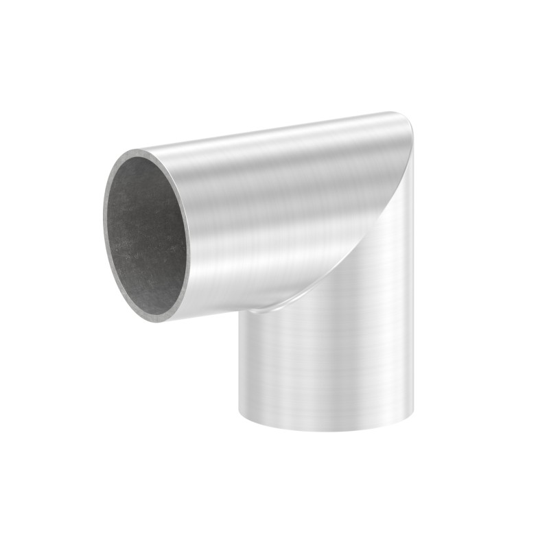 Raccordo per tubo 90° a saldare AISI 304 Ø33,7 mm