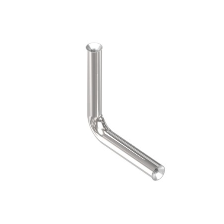Perno per sostegno 90° Ø12 mm AISI 316 lucido
