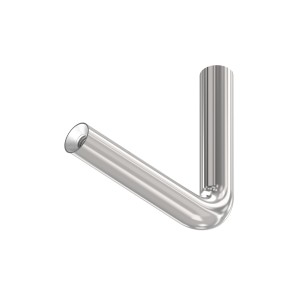 Perno per sostegno 90° Ø12 mm AISI 316 lucido