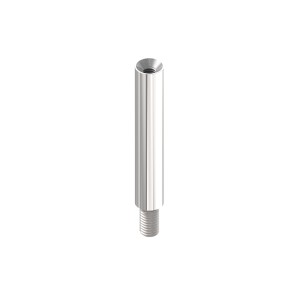 Perno per sostegno fisso Ø12x68 mm AISI 316 lucido