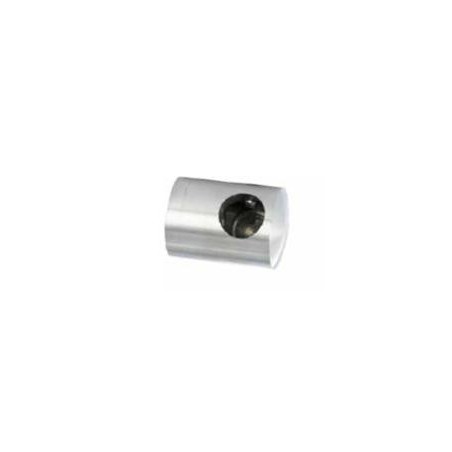 Supporto per tondino d. 10,2mm attacco diritto dx aisi 304 